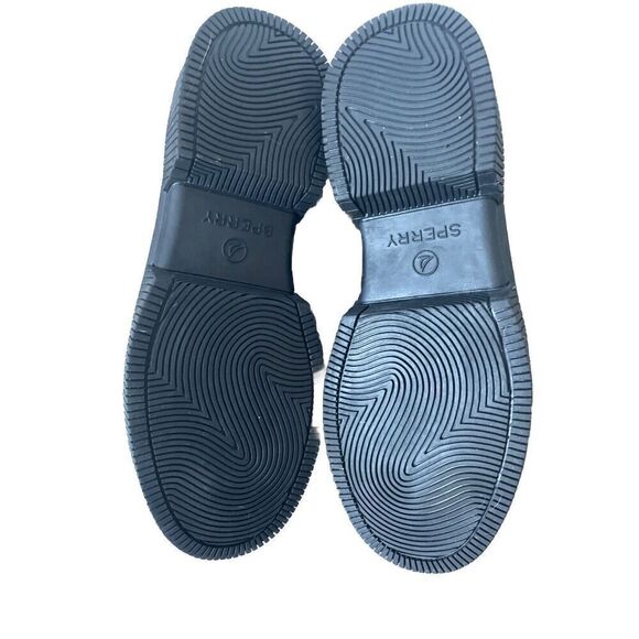 New! SPERRY Women's Highland Platform Loafer in Black Leather Size 9.5 #STS88575 - Picture 8 of 8